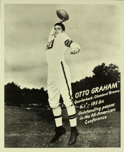 1949 Sohio Cleveland Browns #NNO Otto Graham Front