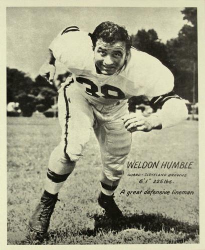 1949 Sohio Cleveland Browns #NNO Weldon Humble Front