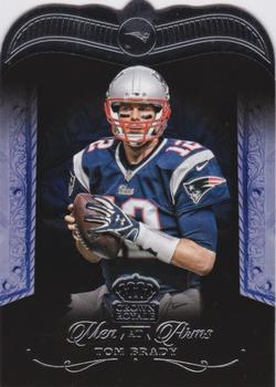 2015 Panini Crown Royale - Men at Arms Die Cuts #MA3 Tom Brady Front