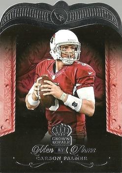 2015 Panini Crown Royale - Men at Arms Die Cuts #MA11 Carson Palmer Front