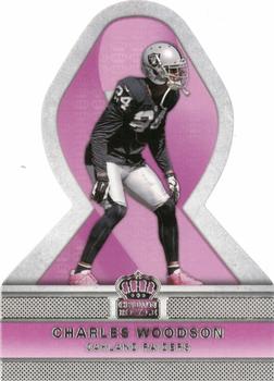 2015 Panini Crown Royale - Pink Ribbons Die Cuts #PR6 Charles Woodson Front
