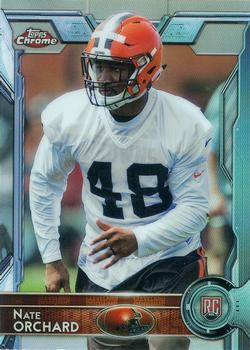 2015 Topps Chrome Mini - Refractors #164 Nate Orchard Front