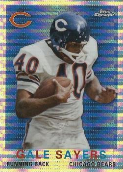 2015 Topps Chrome Mini - 60th Anniversary Pulsar Refractors #T60-GS Gale Sayers Front