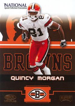 2004 Donruss Playoff National Cleveland Browns #2 Quincy Morgan Front