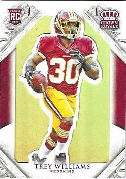 2015 Panini Crown Royale - Gold #105 Trey Williams Front