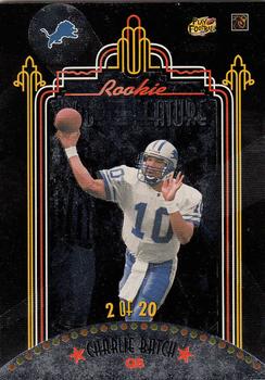 1998 Playoff Momentum SSD Hobby - Rookie Double Feature #2 Ryan Leaf / Charlie Batch Back