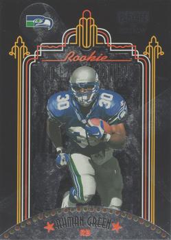 1998 Playoff Momentum SSD Hobby - Rookie Double Feature #18 Ahman Green / Rashaan Shehee Front