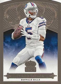 2015 Panini Crown Royale - Retail Pewter #49 Tyrod Taylor Front