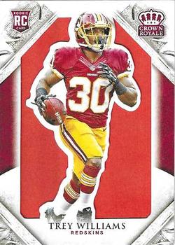 2015 Panini Crown Royale - Retail Red #105 Trey Williams Front