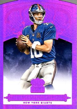 2015 Panini Crown Royale - Retail Red Holofoil #97 Eli Manning Front
