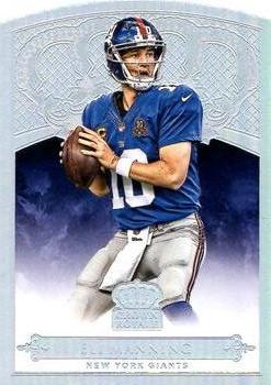 2015 Panini Crown Royale - Silver Holofoil #97 Eli Manning Front