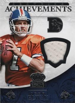 2015 Panini Crown Royale - Crowning Achievements #CA-JE John Elway Front