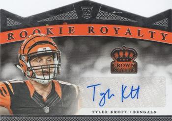2015 Panini Crown Royale - Rookie ROYalty Signatures #RRS-TK Tyler Kroft Front