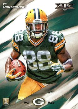 2015 Topps Fire - Rookies #9 Ty Montgomery Front