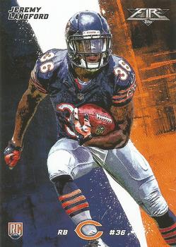 2015 Topps Fire - Rookies #25 Jeremy Langford Front