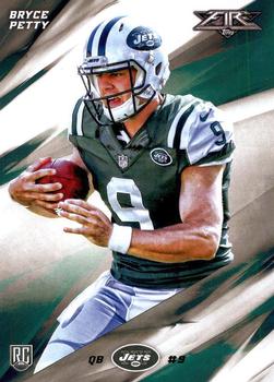 2015 Topps Fire - Rookies #35 Bryce Petty Front