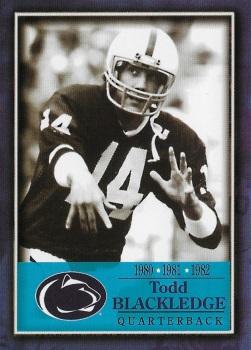 2007 TK Legacy Penn State Nittany Lions #L16 Todd Blackledge Front