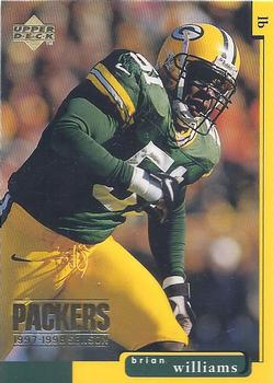 1998 Upper Deck ShopKo Green Bay Packers I #GB22 Brian Williams Front