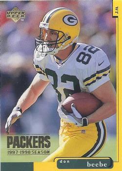1998 Upper Deck ShopKo Green Bay Packers I #GB41 Don Beebe Front
