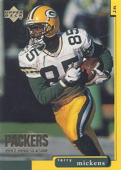 1998 Upper Deck ShopKo Green Bay Packers I #GB44 Terry Mickens Front