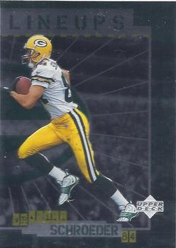 1998 Upper Deck ShopKo Green Bay Packers II - Lambeau Lineups #LL16 Bill Schroeder Front