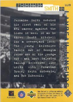 1998 Upper Deck ShopKo Green Bay Packers II - Lambeau Lineups #LL19 Jermaine Smith Back