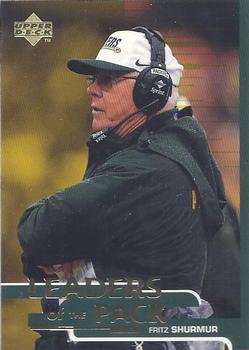 1998 Upper Deck ShopKo Green Bay Packers I - Leaders of the Pack #P3 Fritz Shurmur Front