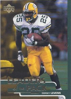 1998 Upper Deck ShopKo Green Bay Packers I - Leaders of the Pack #P7 Dorsey Levens Front