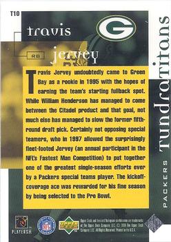 1998 Upper Deck ShopKo Green Bay Packers I - Tundra Titans #T10 Travis Jervey Back