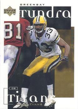 1998 Upper Deck ShopKo Green Bay Packers I - Tundra Titans #T15 Doug Evans Front