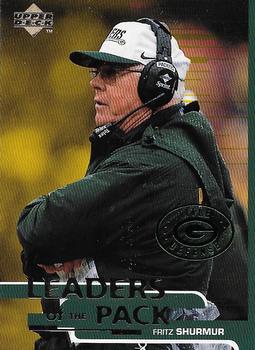 1998 Upper Deck ShopKo Green Bay Packers I - Leaders of the Pack Title Defense #P3 Fritz Shurmur Front