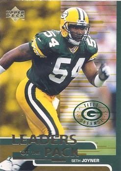 1998 Upper Deck ShopKo Green Bay Packers I - Leaders of the Pack Title Defense #P12 Seth Joyner Front