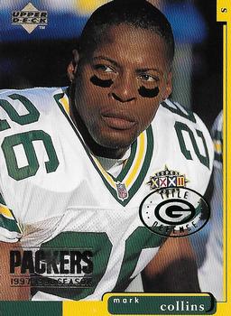 1998 Upper Deck ShopKo Green Bay Packers I - Title Defense #GB9 Mark Collins Front