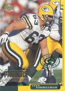 1998 Upper Deck ShopKo Green Bay Packers I - Title Defense #GB30 Adam Timmerman Front