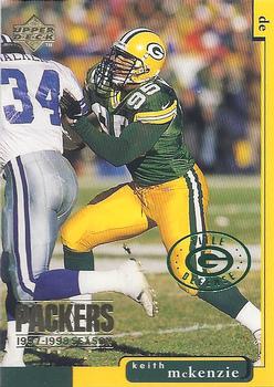 1998 Upper Deck ShopKo Green Bay Packers I - Title Defense #GB52 Keith McKenzie Front