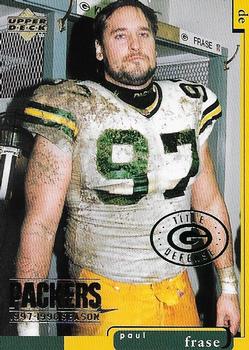 1998 Upper Deck ShopKo Green Bay Packers I - Title Defense #GB53 Paul Frase Front