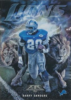 2015 Topps Fire - Into the Wild #ITW-BS Barry Sanders Front