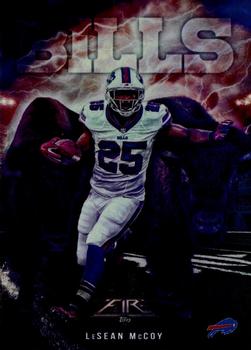 2015 Topps Fire - Into the Wild #ITW-LM LeSean McCoy Front
