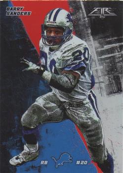 2015 Topps Fire - Flame #69 Barry Sanders Front