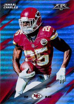 2015 Topps Fire - Silver #6 Jamaal Charles Front