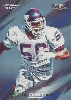 2015 Topps Fire - Silver #26 Lawrence Taylor Front