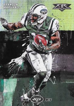 2015 Topps Fire - Silver #41 Brandon Marshall Front