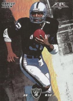 2015 Topps Fire - Silver #65 Marcus Allen Front