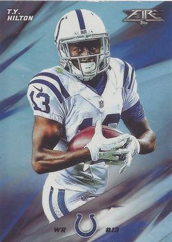 2015 Topps Fire - Silver #84 T.Y. Hilton Front