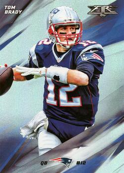 2015 Topps Fire - Silver #100 Tom Brady Front