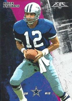 2015 Topps Fire - Magenta #38 Roger Staubach Front