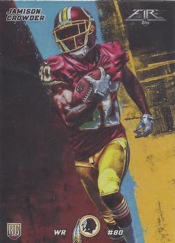 2015 Topps Fire - Rookies Silver #5 Jamison Crowder Front