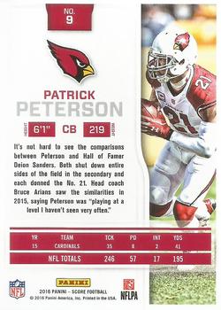 2016 Score #9 Patrick Peterson Back