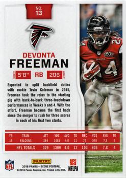 2016 Score #13 Devonta Freeman Back