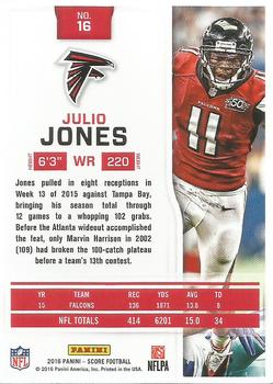 2016 Score #16 Julio Jones Back